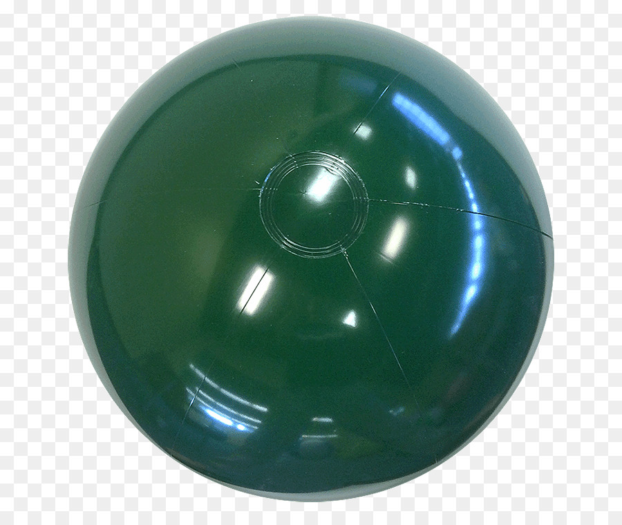 البلاستيك，Beachballs 24 الصلبة اللون الأخضر الداكن كرة الشاطئ PNG
