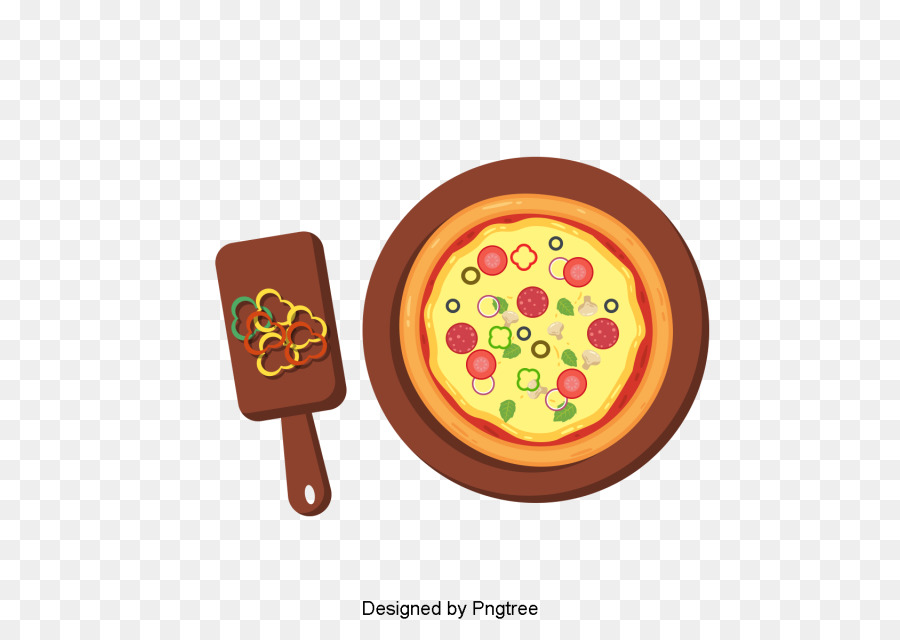 البيتزا，الرسم PNG