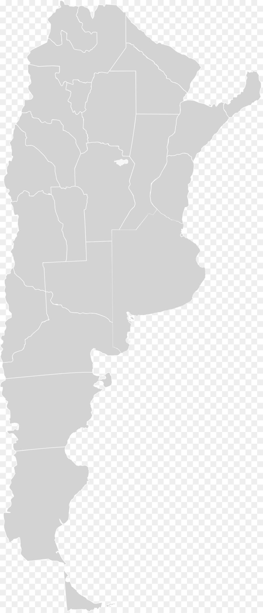 الأرجنتين，خريطة PNG