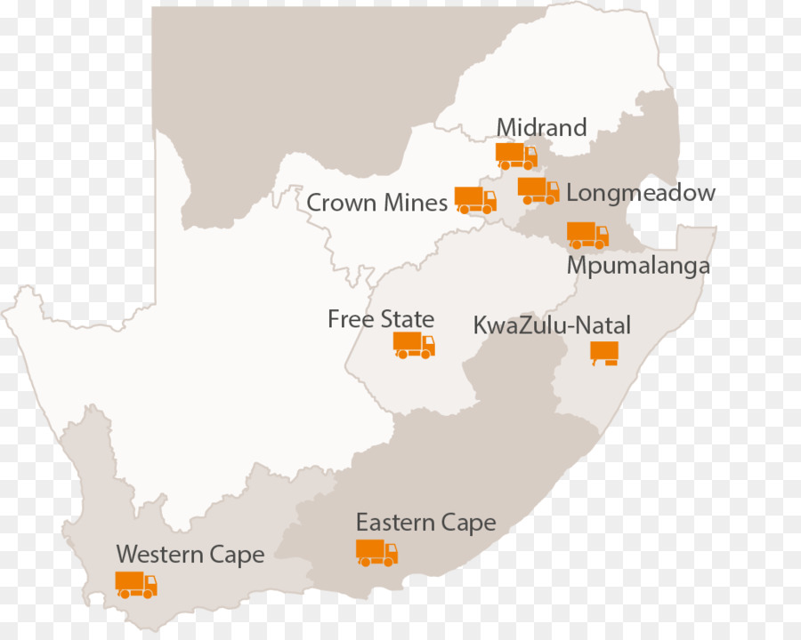 جنوب أفريقيا，خريطة PNG