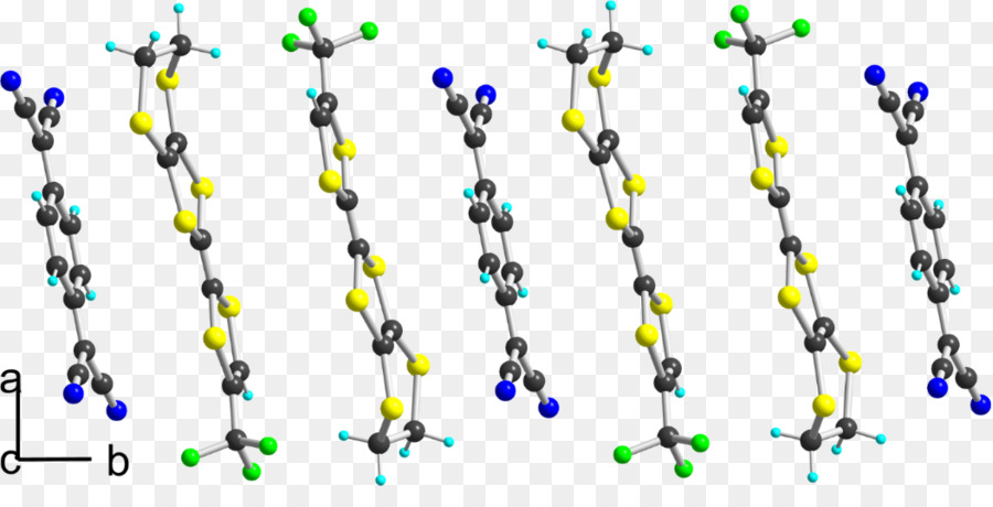Tetrathiafulvalene，Tetracyanoquinodimethane PNG