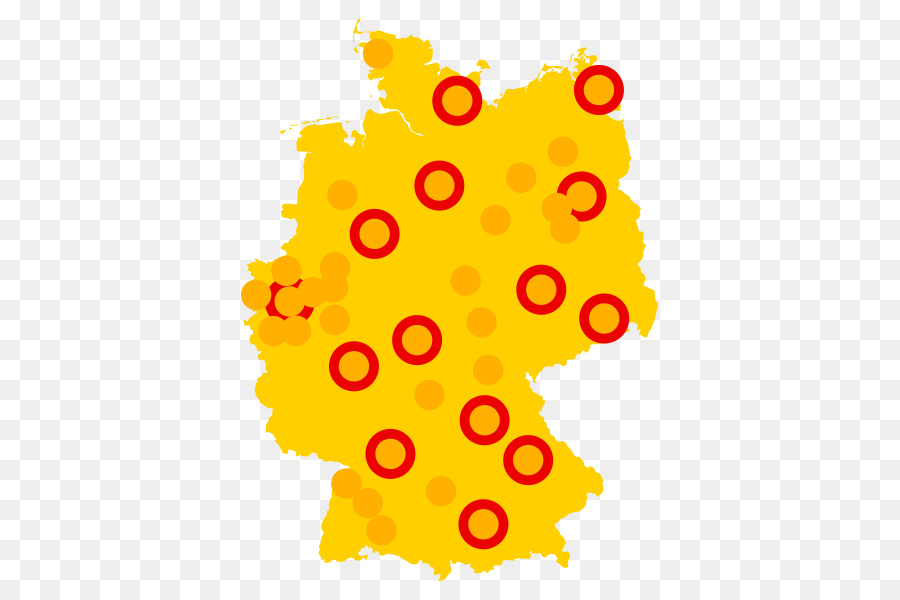 ألمانيا，خريطة PNG