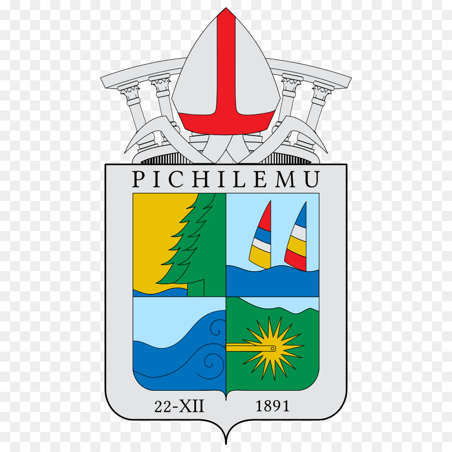 مربع ، Pichilemu，علم Pichilemu PNG