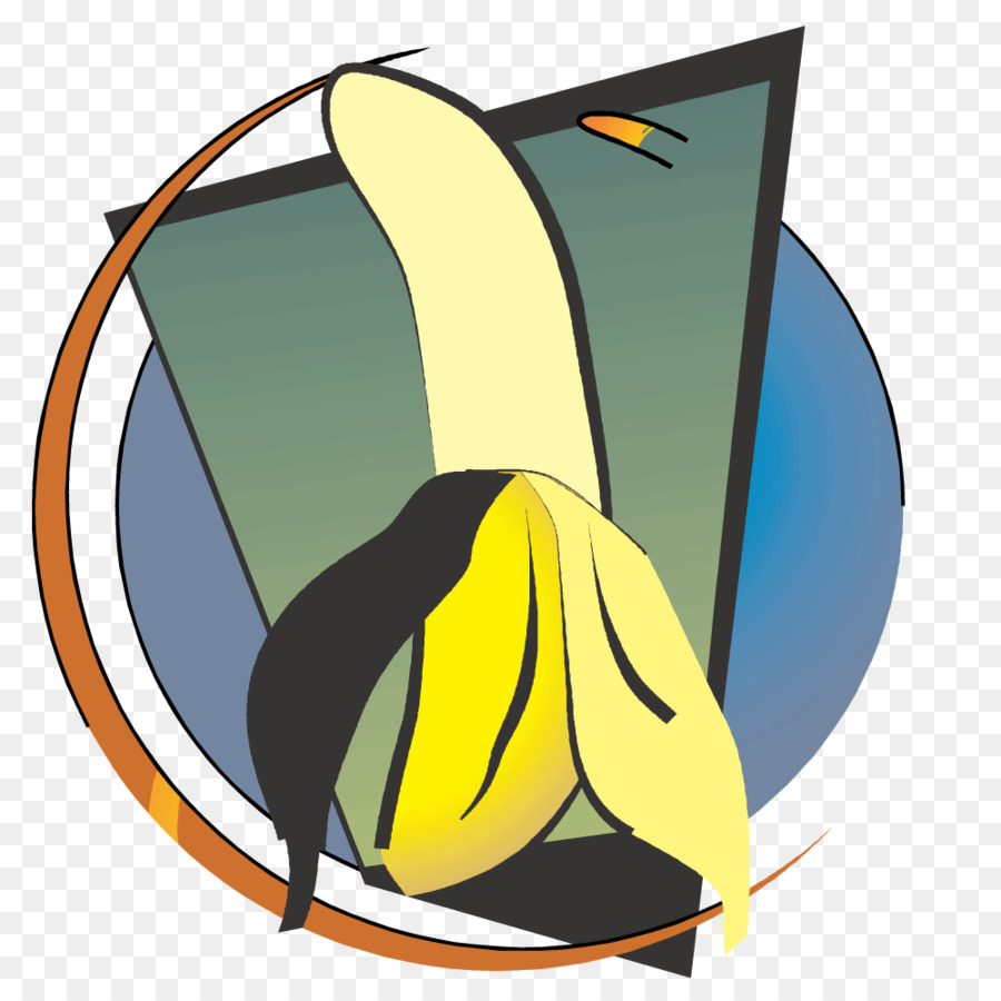 الموز，الكرتون PNG