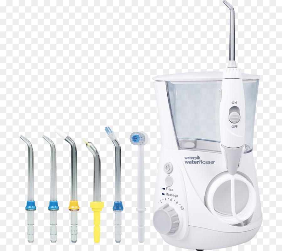 الأسنان المياه النفاثة，Waterpik Wp660 فائقة المهنية الماء عليها منظف الأسنان PNG