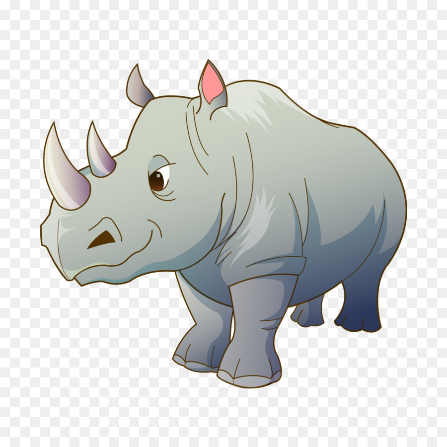 وحيد القرن, الكرتون, الرسم صورة بابوا نيو غينيا