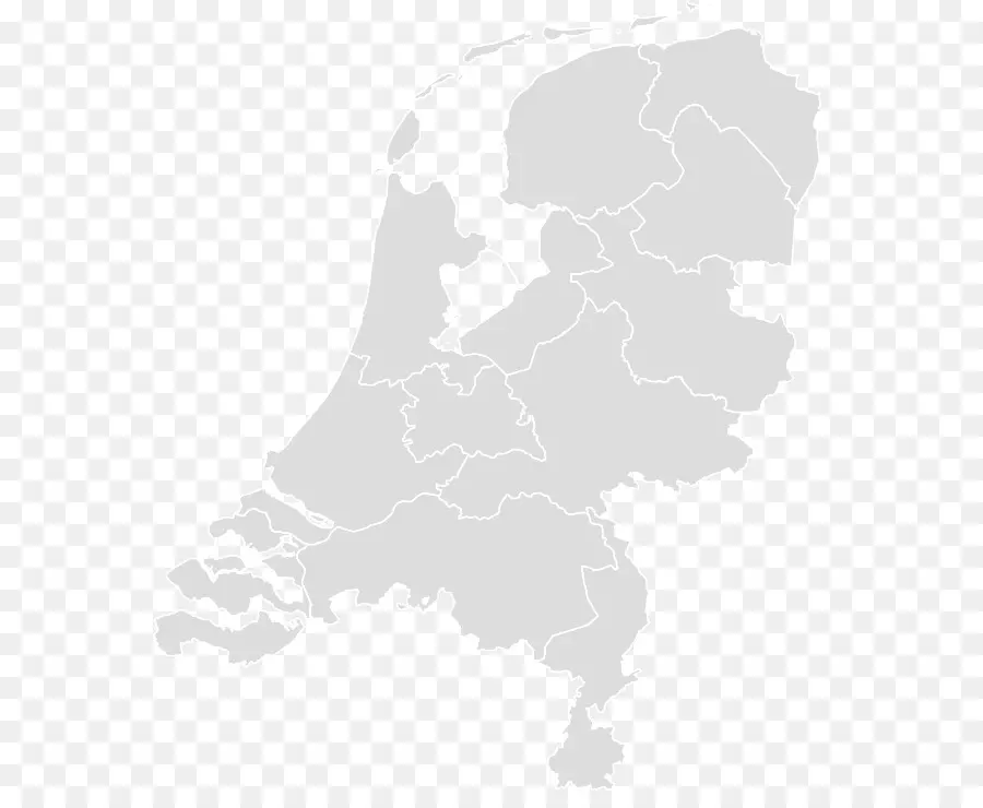 هولندا，خريطة PNG