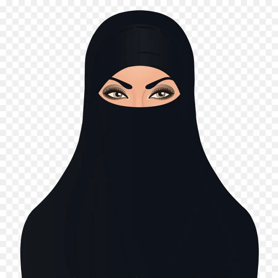 الحجاب，البرقع PNG