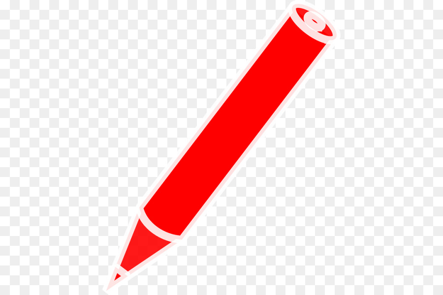 الأحمر الطباشير القصة，قلم رصاص PNG