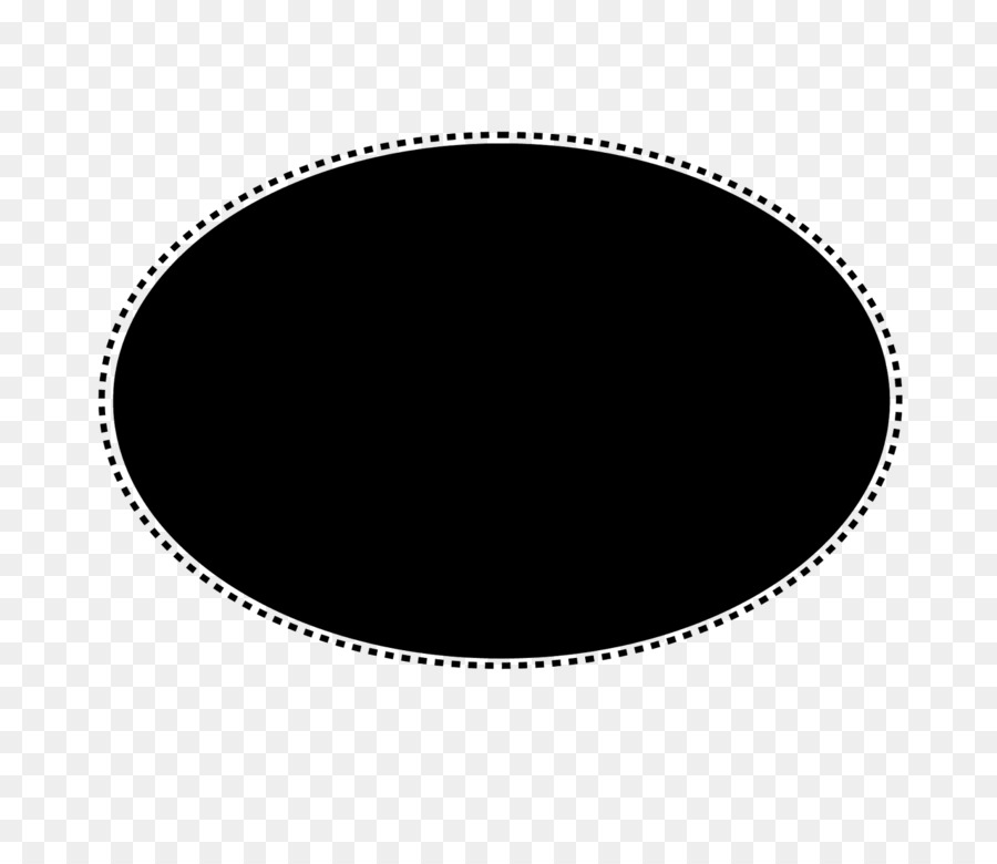 أسود م，دائرة PNG