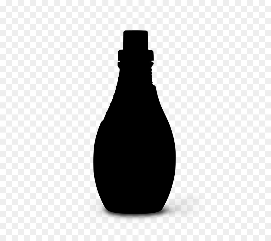 زجاجة，الأسود PNG