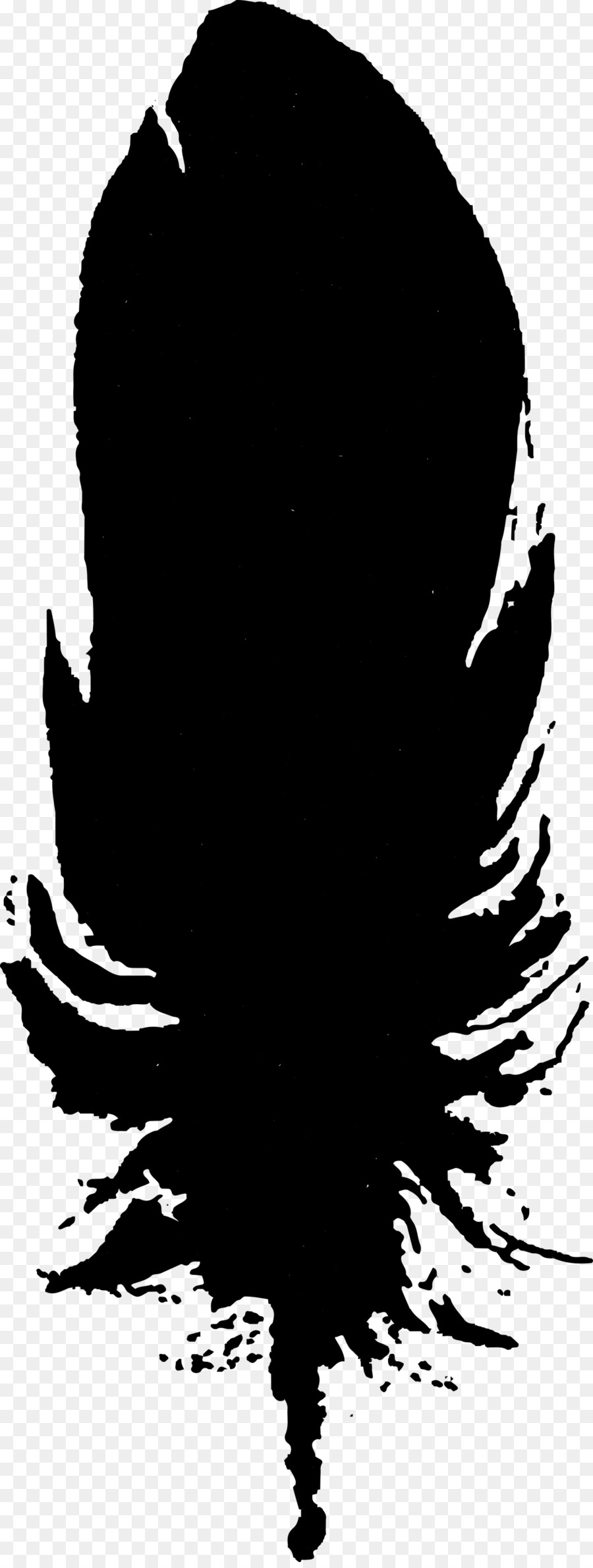 ورقة，صورة ظلية ، PNG