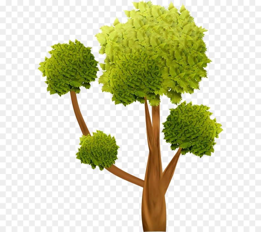 شجرة，اناء للزهور PNG
