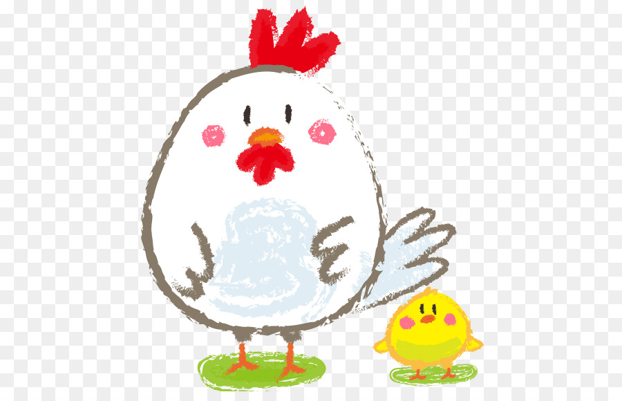 الدجاج，الرسم PNG
