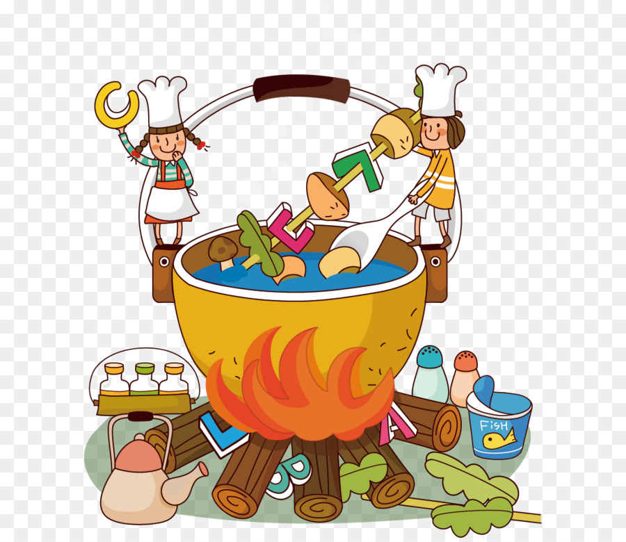 وعاء الساخنة，الغذاء PNG
