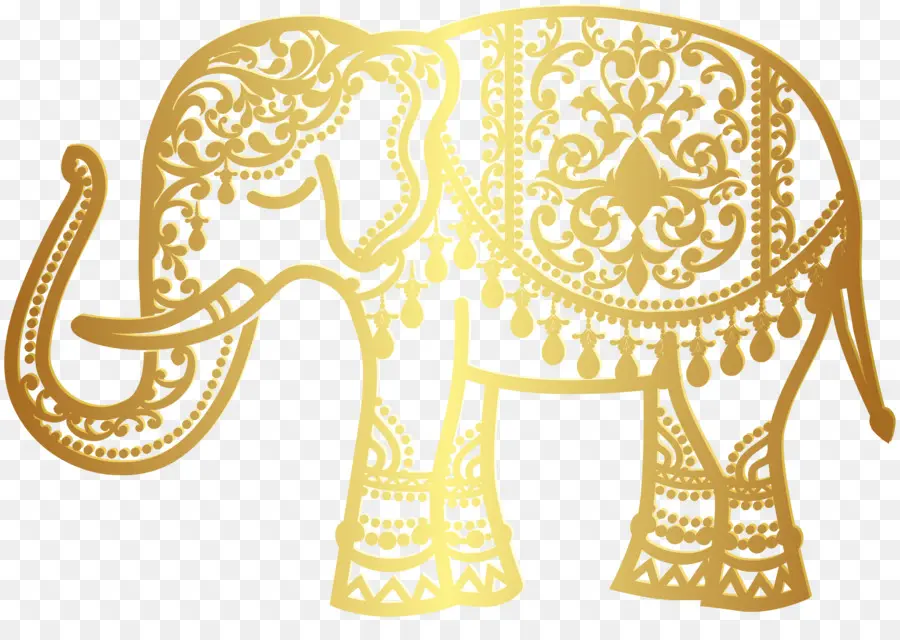 الهند，الفيل الهندي PNG