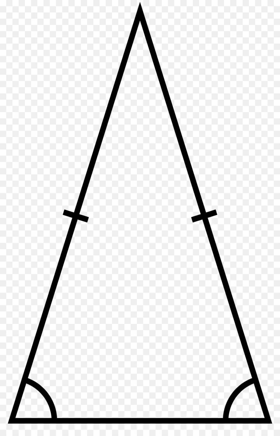 مثلث متساوي الساقين，مثلث PNG