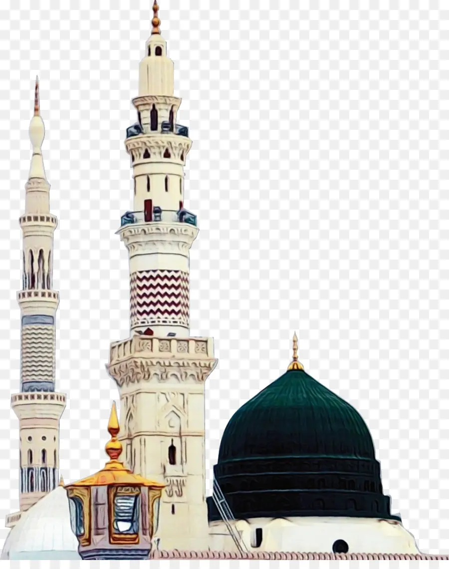 أل مسجد أن نبوي，مسجد Alharam PNG