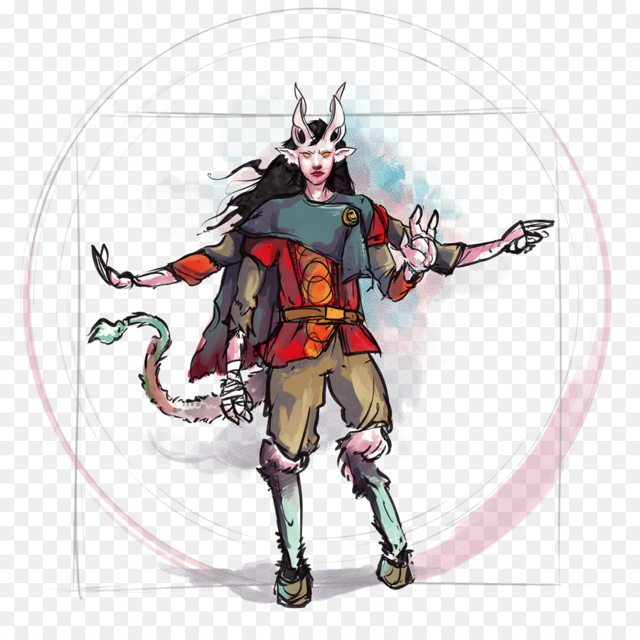 Tiefling，وplanescape PNG