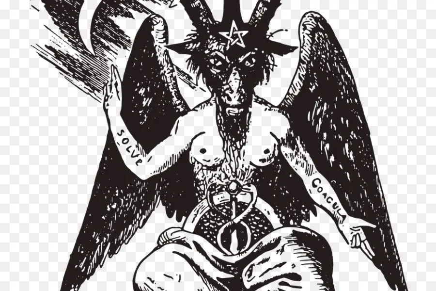 عبادة الشيطان，Baphomet PNG