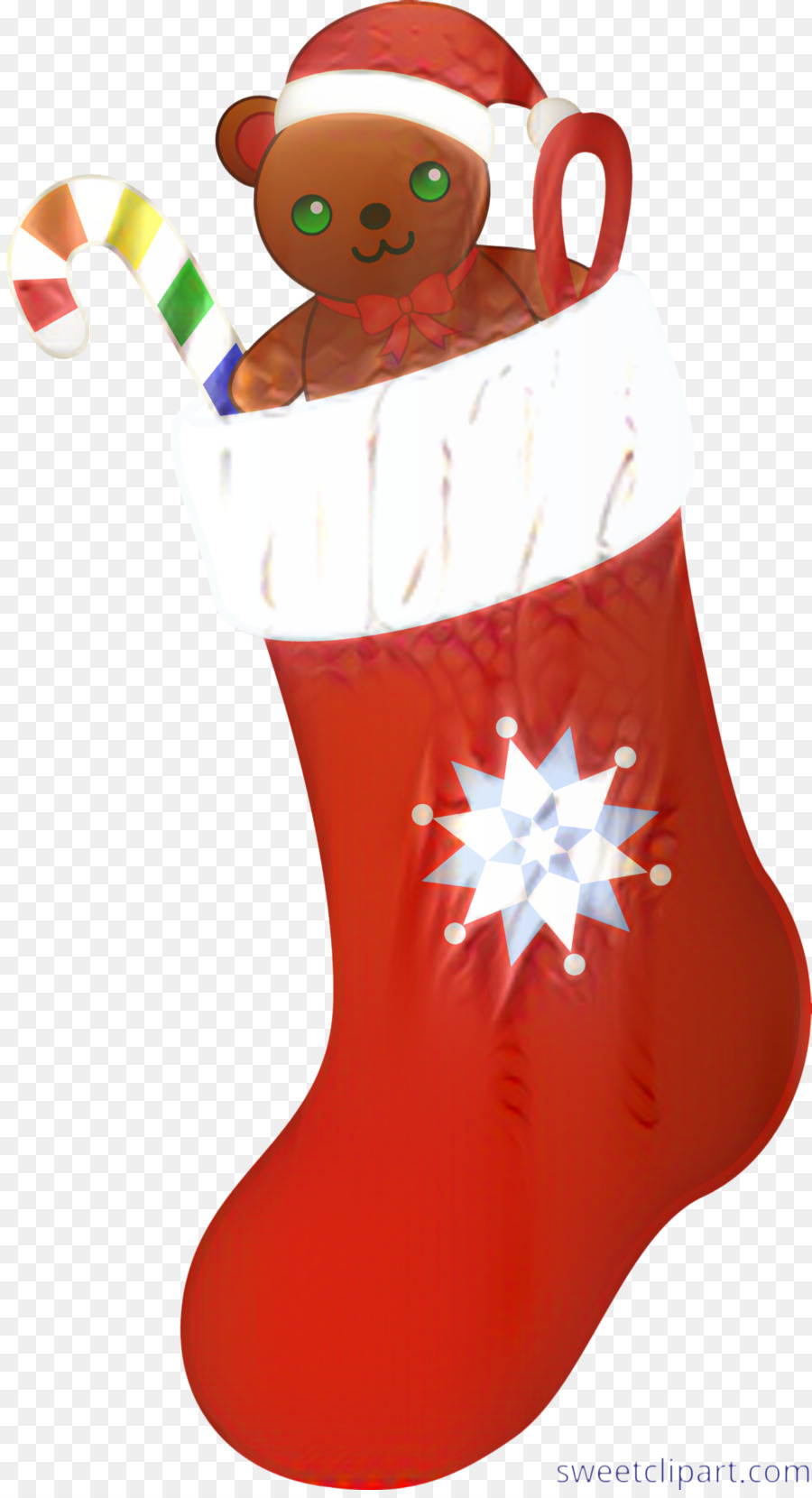 سانتا كلوز，جوارب عيد الميلاد PNG