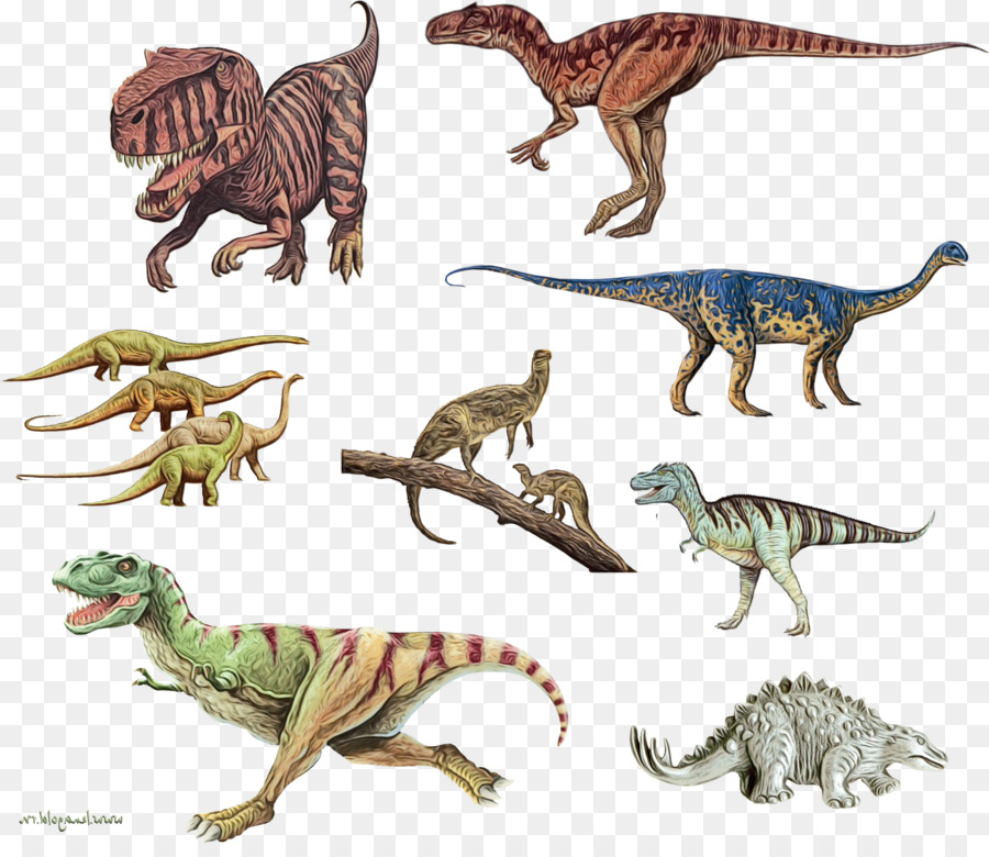 الديناصور ريكس，فيلوسيرابتور PNG