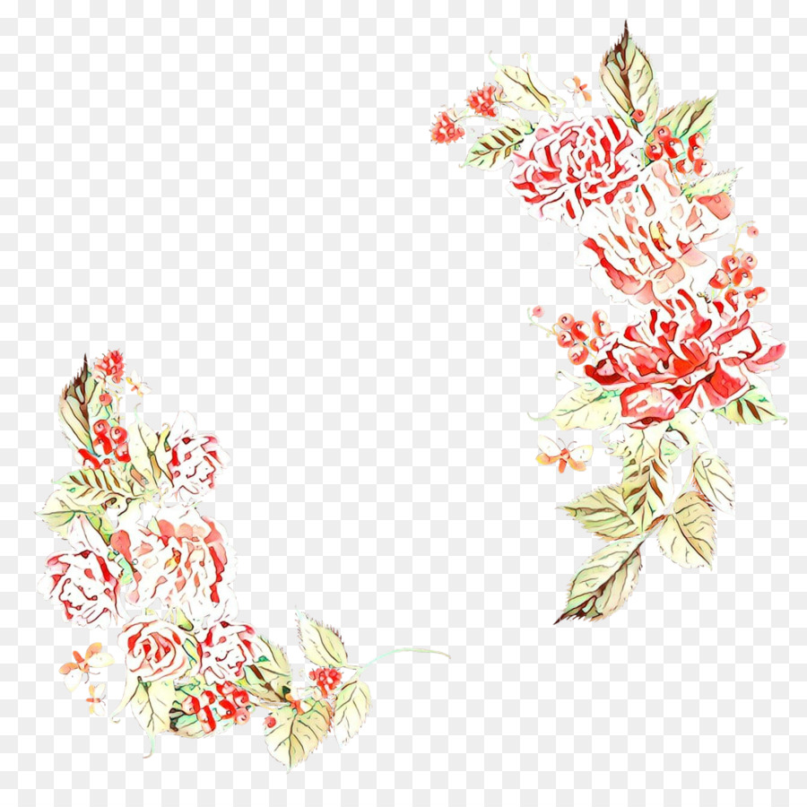 تصميم الأزهار，زخرفة عيد الميلاد ، PNG