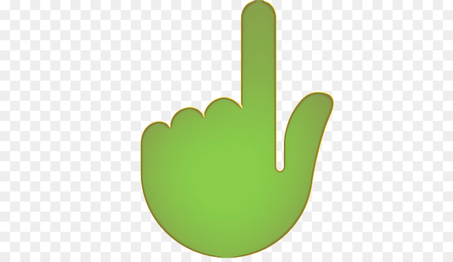 الاصبع，الأخضر PNG