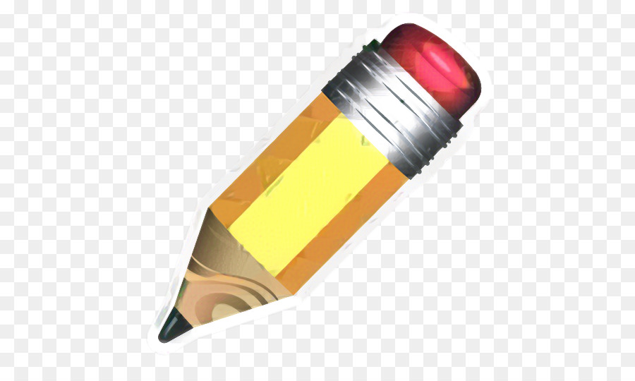 قلم رصاص，الأصفر PNG