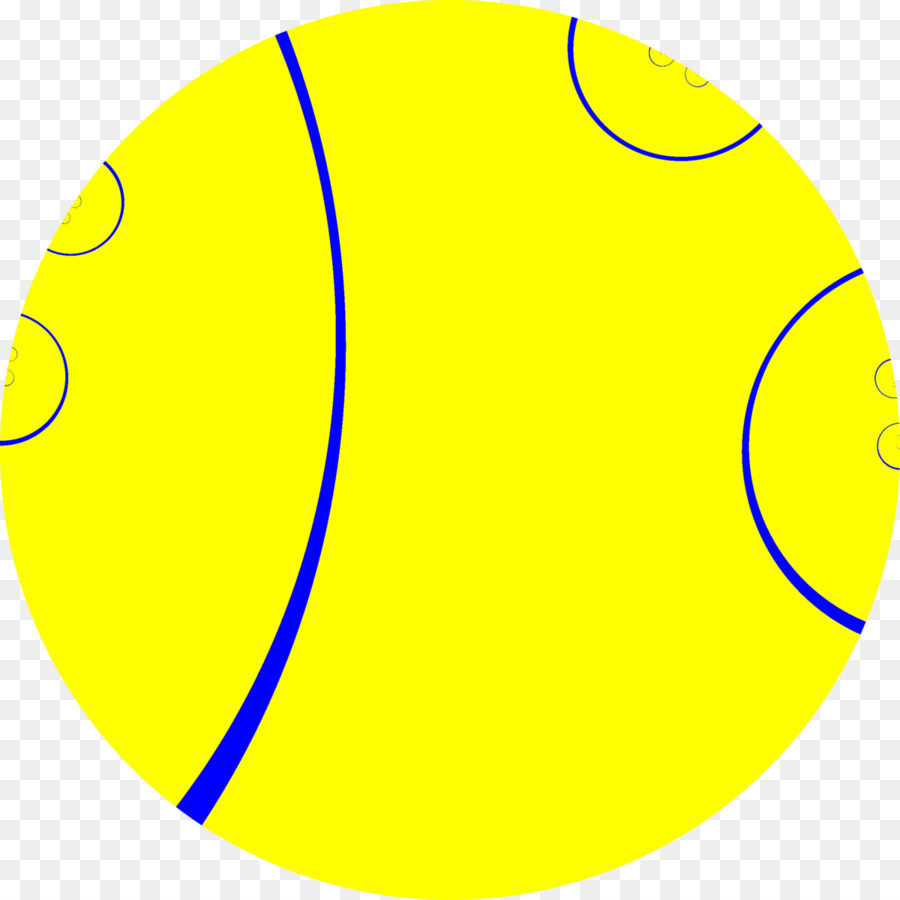 التنس，الأصفر PNG