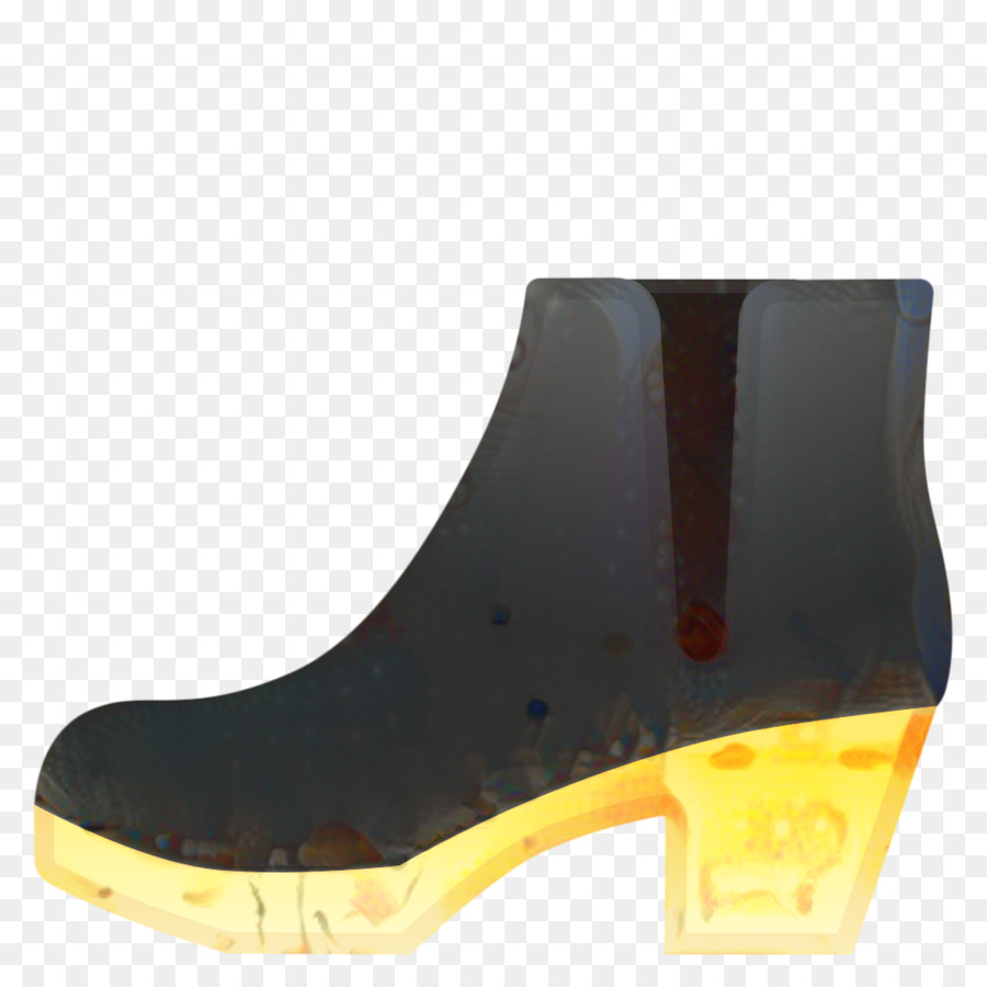 الحذاء，الأصفر PNG