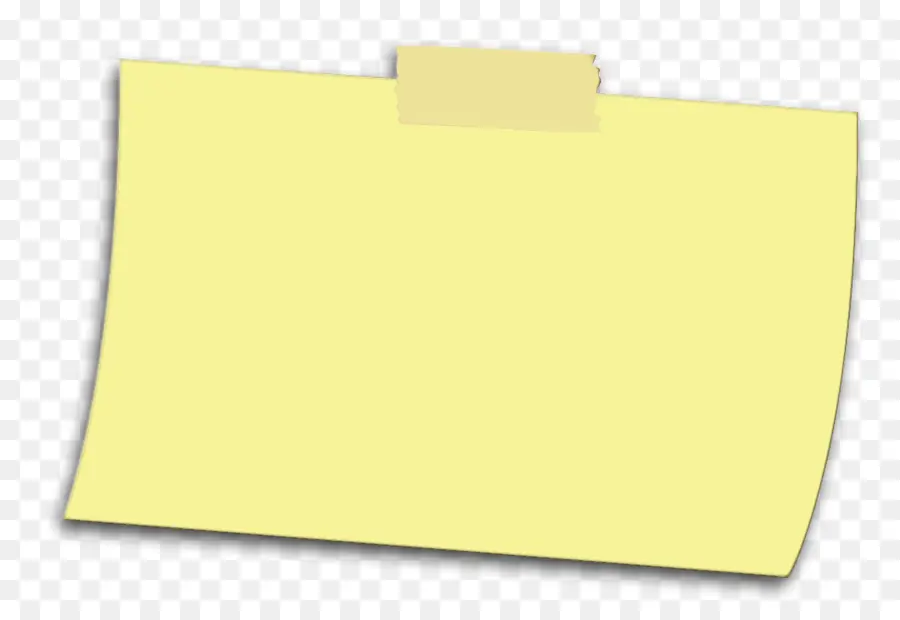 ورقة，Postit ملاحظة PNG