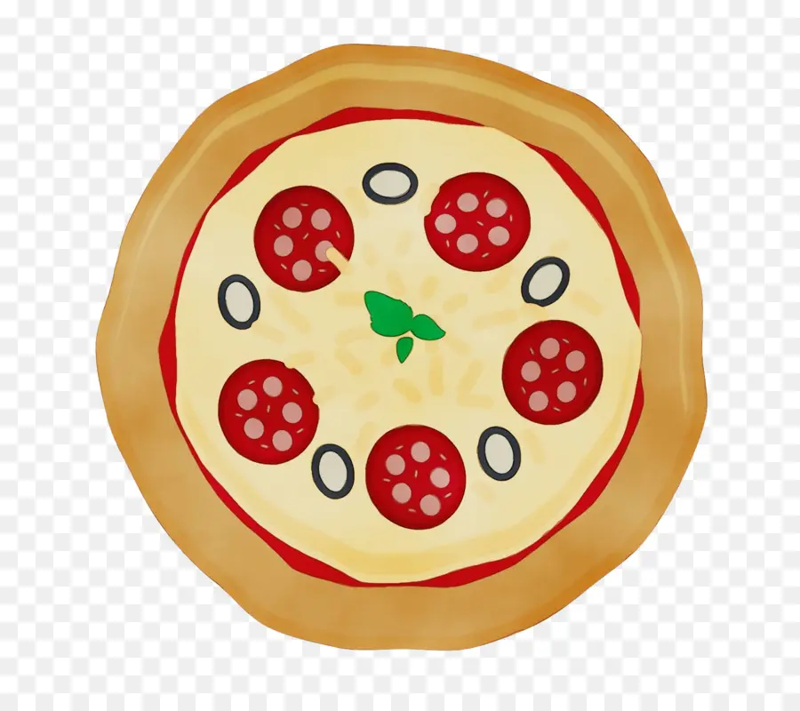 البيتزا，الرسم PNG
