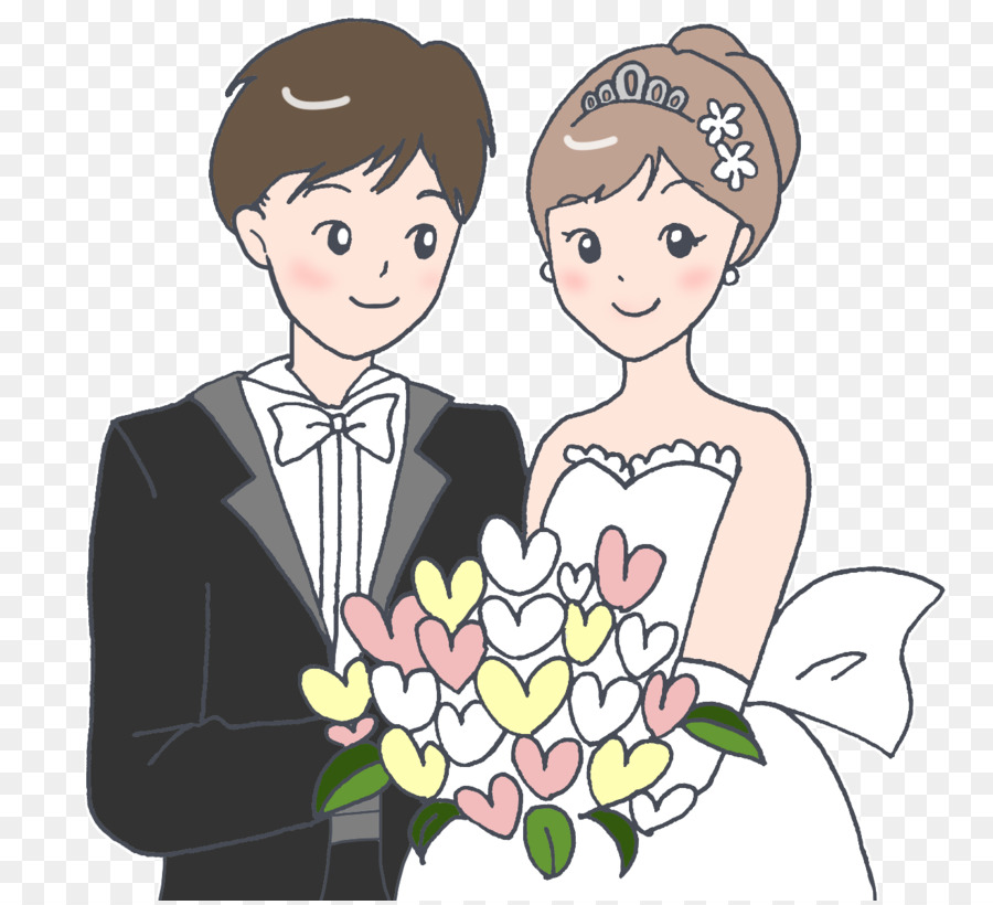 الزواج，تصميم الأزهار PNG