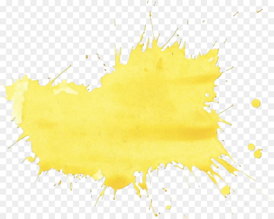 الأصفر，ورقة PNG