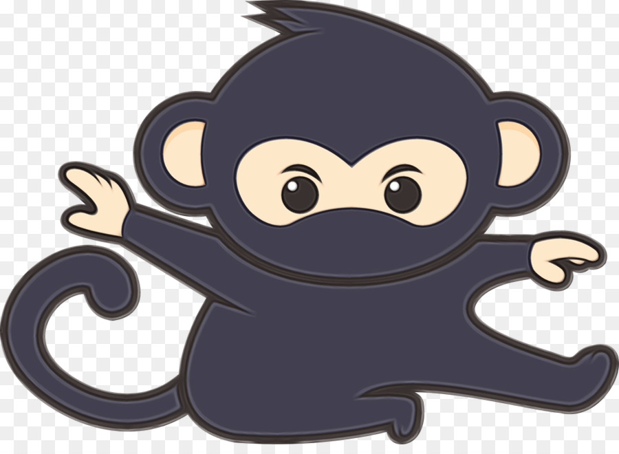 الكرتون，القرد PNG