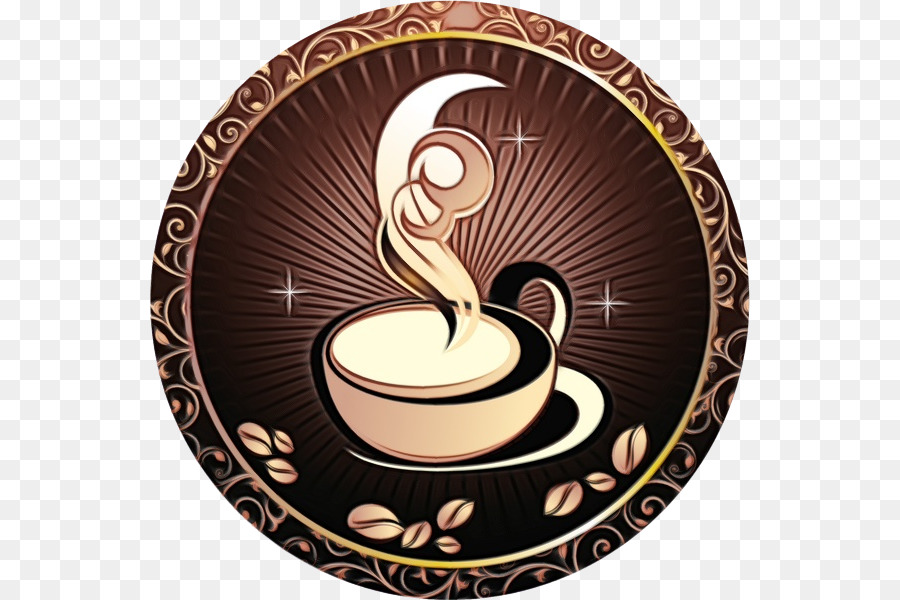 القهوة，دائرة PNG