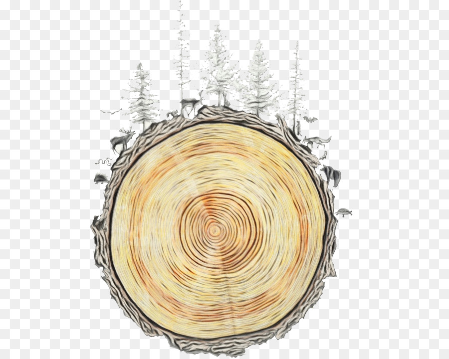 شجرة，دائرة PNG