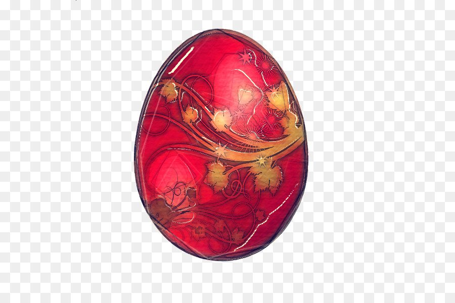 بيضة عيد الفصح，الأحمر PNG