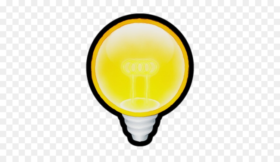 أصفر，المصباح الكهربائي PNG