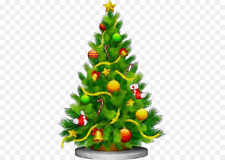 شجرة عيد الميلاد，زينة عيد الميلاد PNG