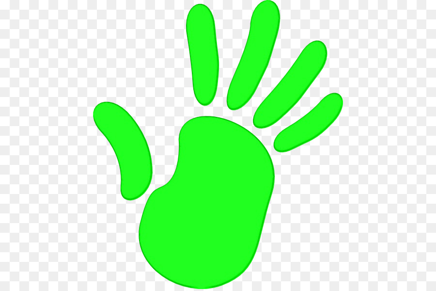 الأخضر，اليد PNG