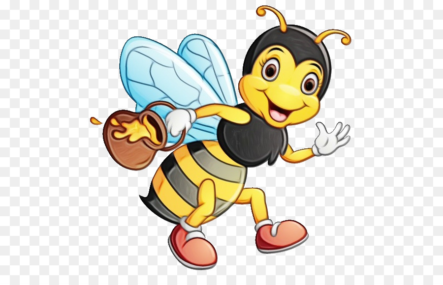 عسل النحل，كرتون PNG