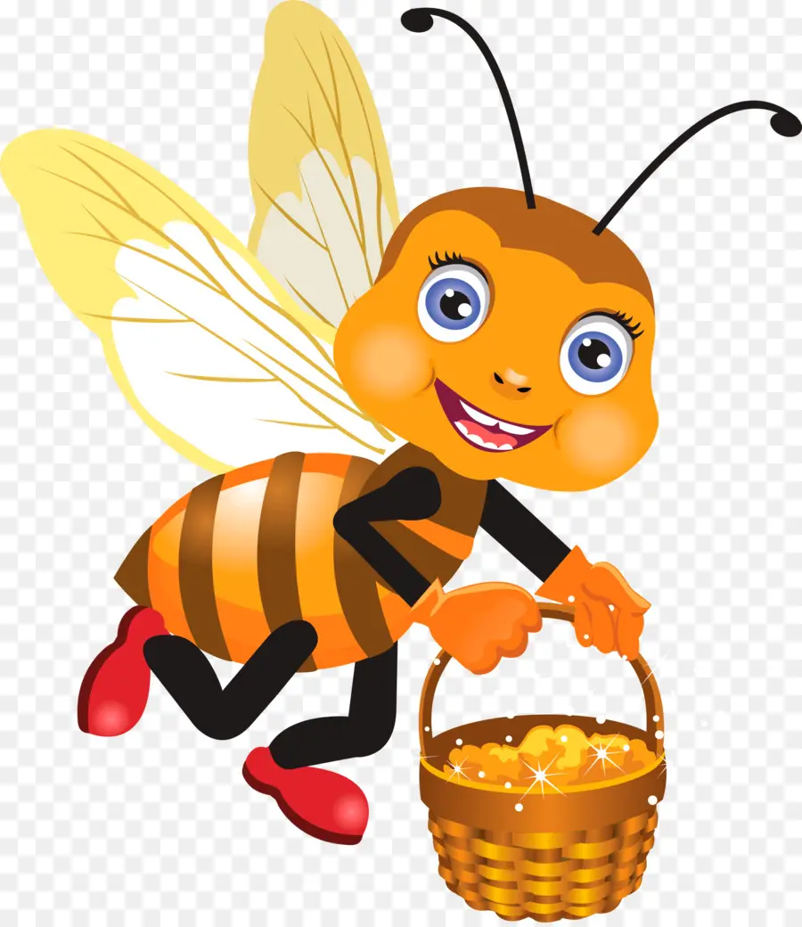 عسل النحل，نحلة PNG