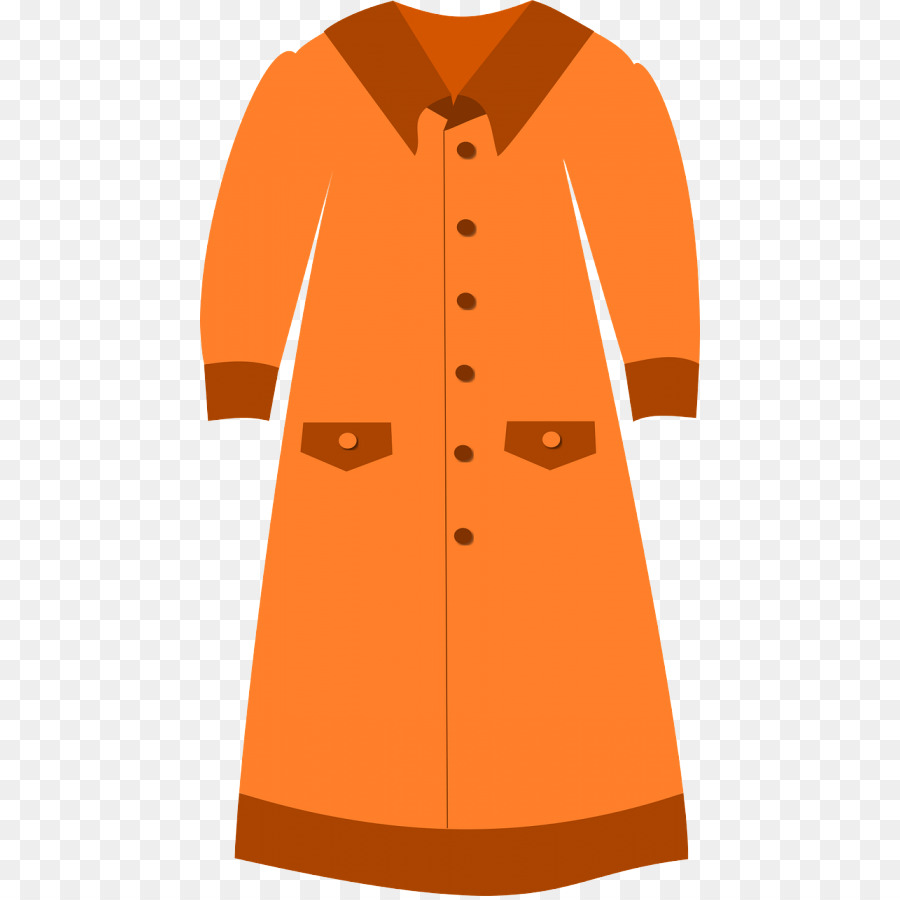 ملابس，البرتقالي PNG