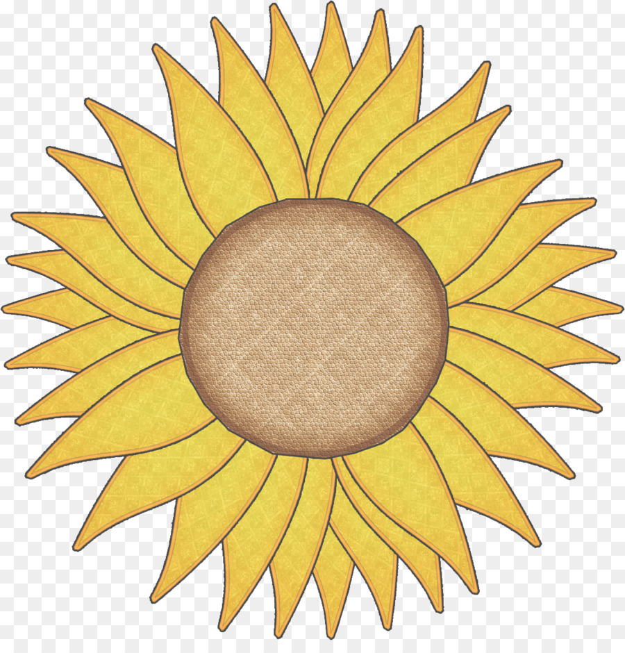 دوار الشمس，أصفر PNG