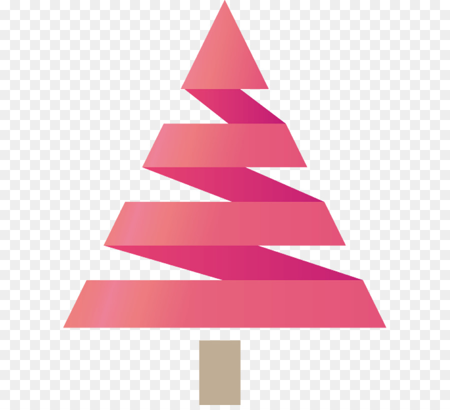 شجرة عيد الميلاد，الوردي PNG