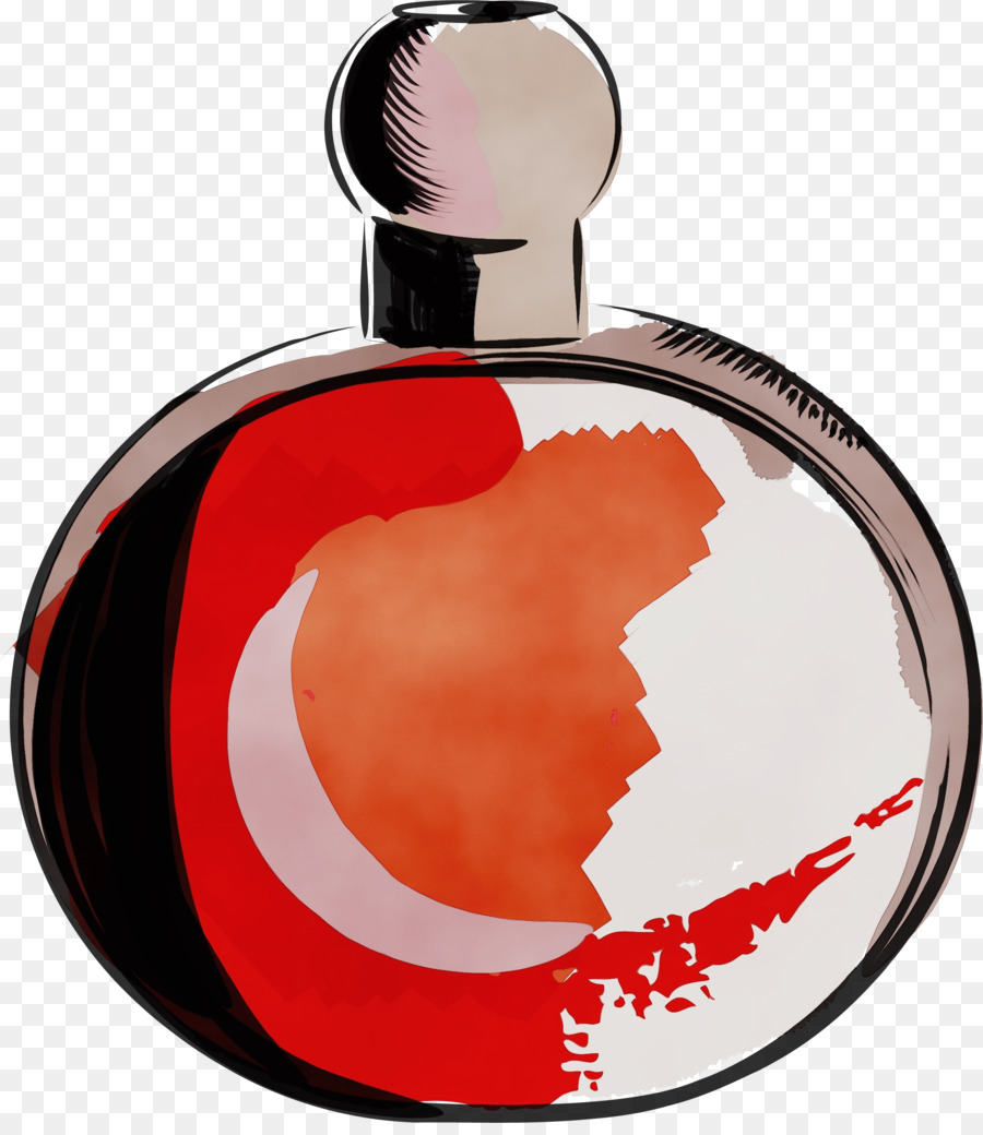 زجاجة عطر，أحمر PNG