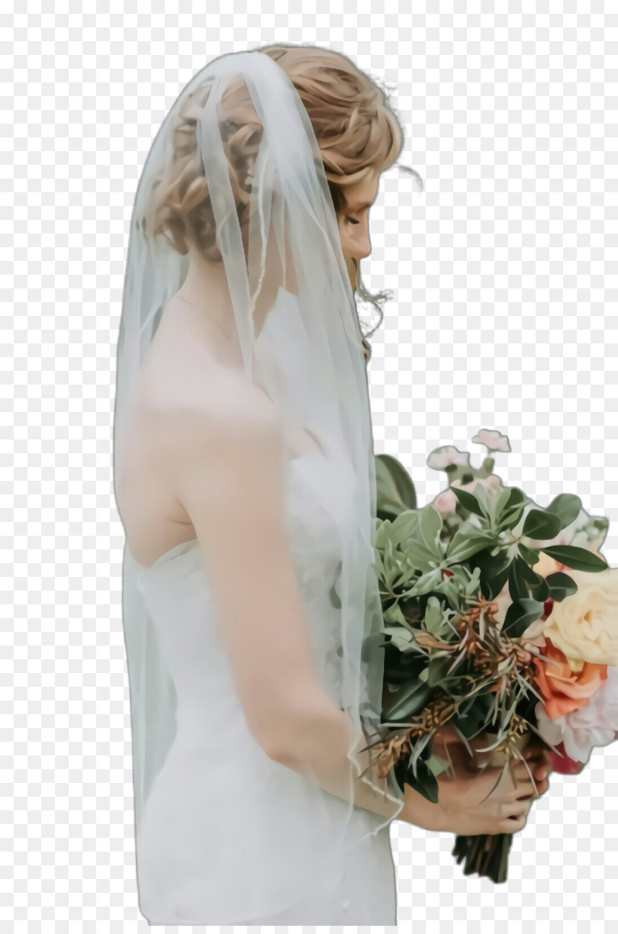 الحجاب，الزفاف الحجاب PNG