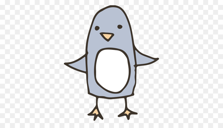 الطائر الذي لا يطير，البطريق PNG